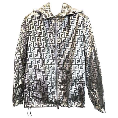 fendi silver jacket|Fendi jacket price.